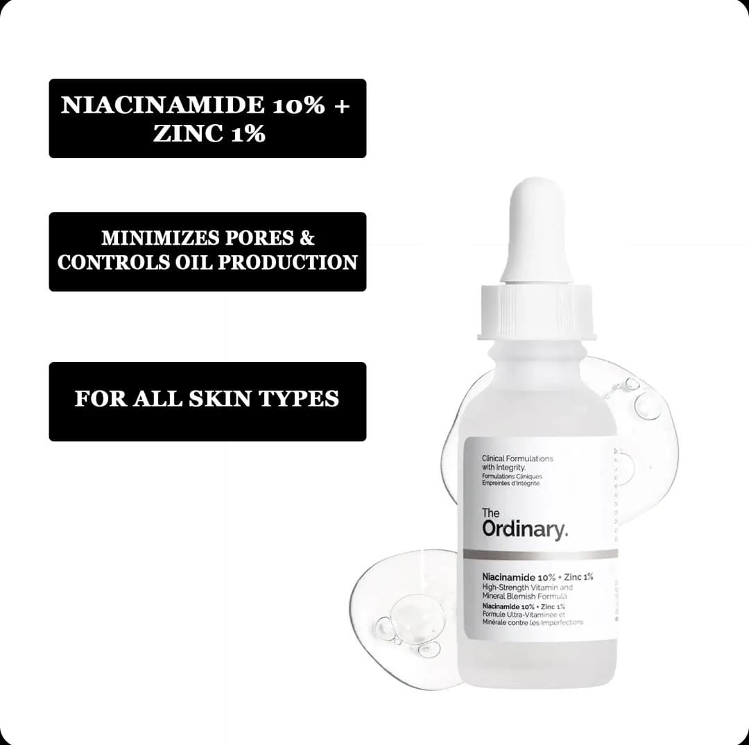 The Ordinary Niacinamide 10% + Zinc 1 % (30ml )