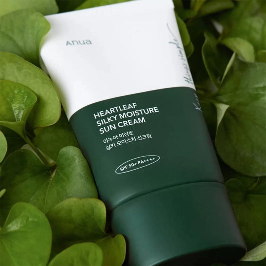Anua - Heartleaf Silky Moisture Sun Cream SPF 50+ PA++++ 50ML
