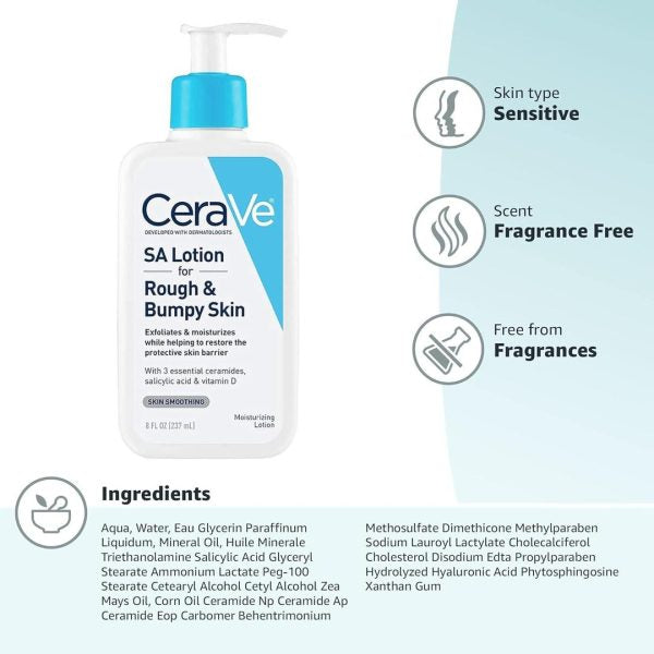 CeraVe - SA Lotion for Rough & Bumpy Skin - 237ml