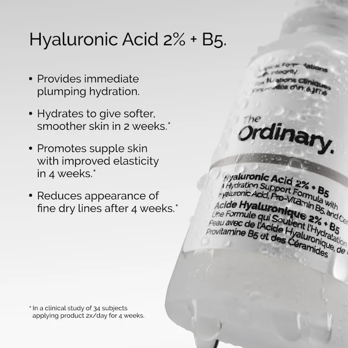 The Ordinary Hyaluronic Acid 2% + B5 Serum 30ml
